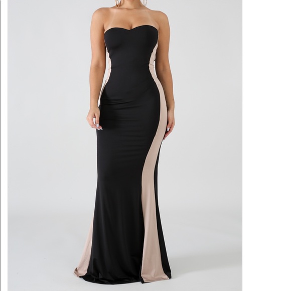 HOUR GLASS MERMAID DRESS - Picture 3 of 4